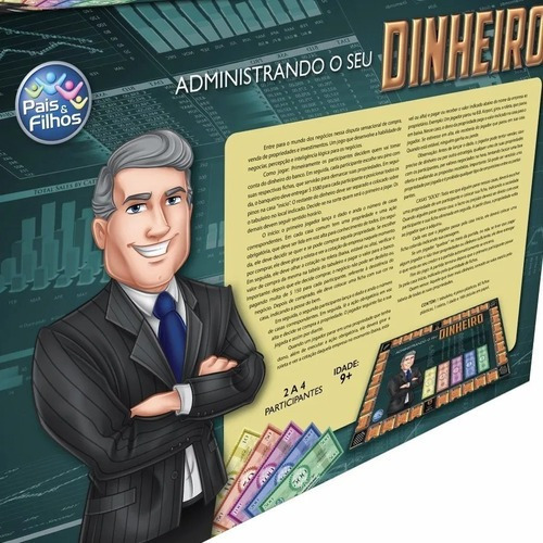 Imagem 4 de 4 de Jogo De Tabuleiro Administrando O Seu Dinheiro No Banco