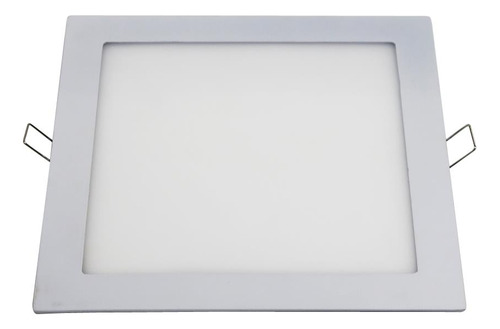 Luminaria Embutida Slim Quadrada 24w Fria Llum Rl22246bc