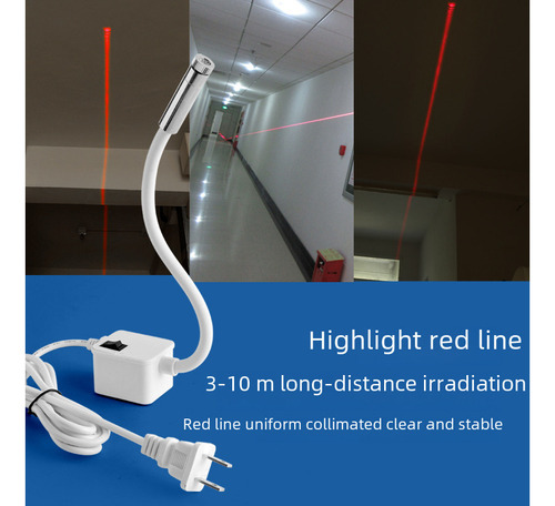 M Luz Verde Cruzada 100mw - Linha Cruzada A Laser De Dupla