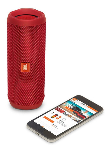 Jbl Flip 4 Portátil Bluetooth Rojo Parlante Speaker Wireless
