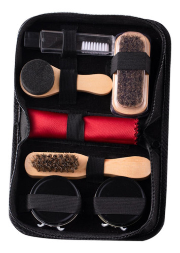Kit De Limpieza De Zapatos De Cuidado De Zapatos De Cuero De