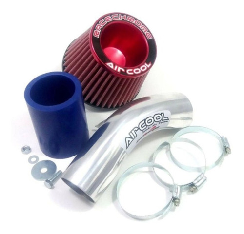 Kit Intake Air Cool Filtro Esportivo Corsa Celta Mono Fluxo