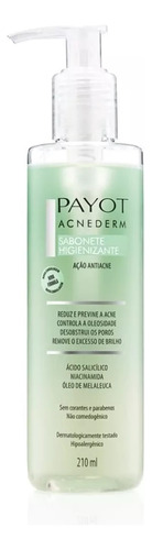 Payot Sabonete Higienizante Acnederm Ação Antiacne 210ml