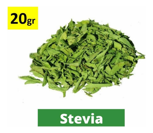 Stevia En Hojas Natural 20gr