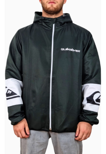 Jaqueta Quiksilver Type Sleeve Preto