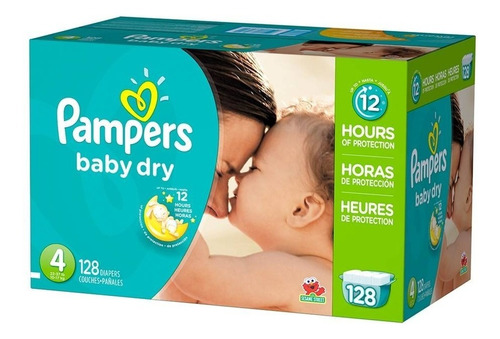 Pañales Pampers Etapa 4 X 128 Unidades Envio Gratis*