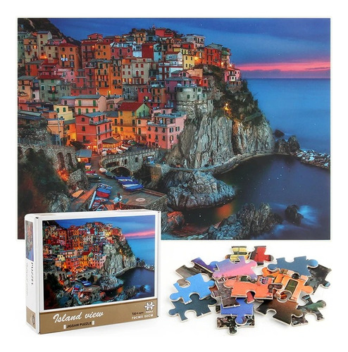 Rompecabezas Puzzle *1000 Piezas Cinque Terre Italia Color