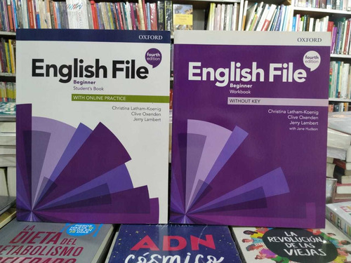 English File Beginner Students Book + Workbook 4th Edition