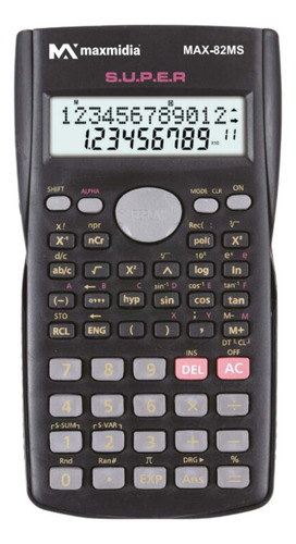 Calculadora Cientifica 240 Funções Com Capa Protetora