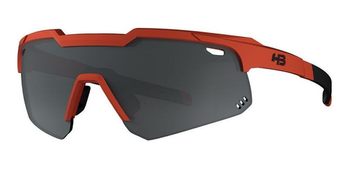 Oculos Para Ciclismo Hb Shield Evo Mountain Laranja Fosco