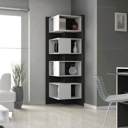 Imagen 4 de 6 de Modular Esquinero Biblioteca Estanteria Ciudad Muebles