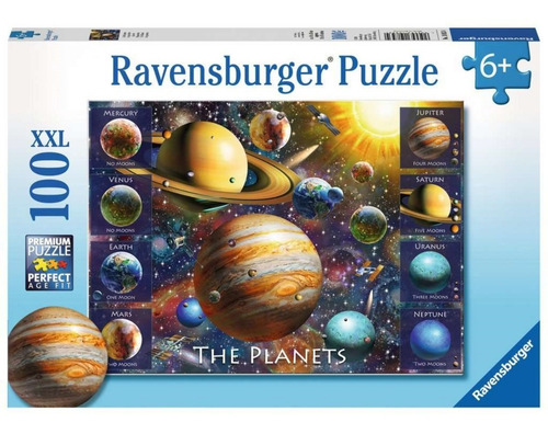 Planetas Por Nombre Lunas 100 Xxl Rompecabezas Ravensburger