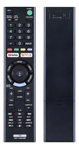Control Remoto Sony Rmt-tx300b Smart Tv Netflix, Youtube