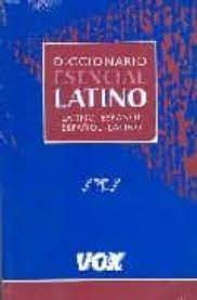 Libro  Iccionario Latin Esencial *2007* Vox  De Vvaa Vox