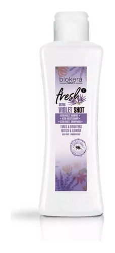 Shampoo Matizador Ultra Violeta Vegano Sin Sales Platina