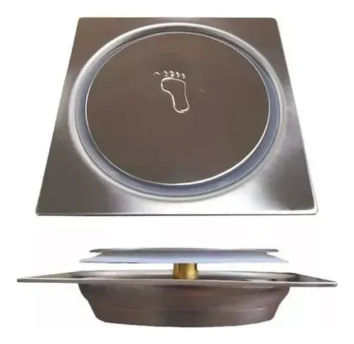 comprar Rejilla Click Clack Acero Inox 10 X 10 Anti Olores Insectos
