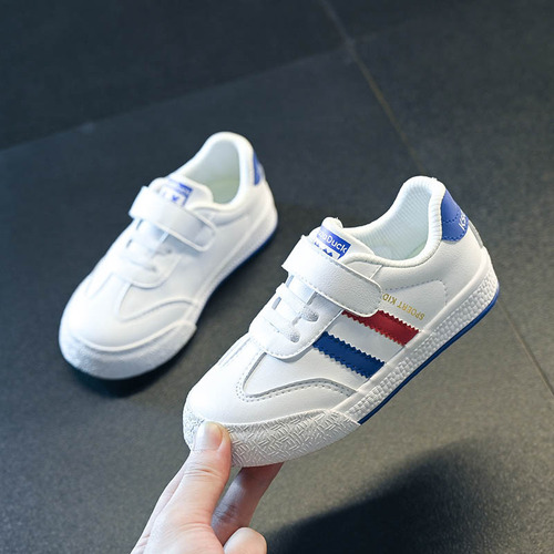 Zapatillas De Velcro Para Niños Pequeños, Zapatos Casuales P