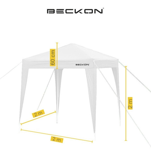 Imagen 8 de 9 de Carpa Toldo 2x2 M Para Negocios Plegable Retráctil Premium