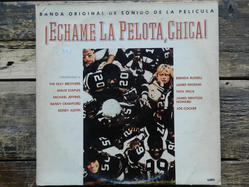 Echame La Pelota,chica   Banda De Sonido Lp Vinilo Promo Ex