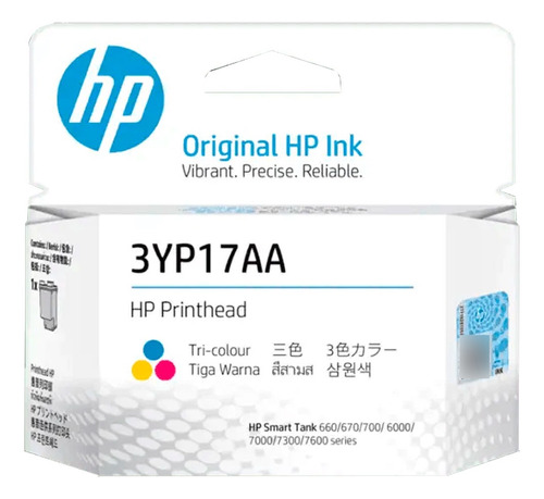 Cabezal Hp 3yp17al Tricolor Smart Tank 660, 670, 700, Series