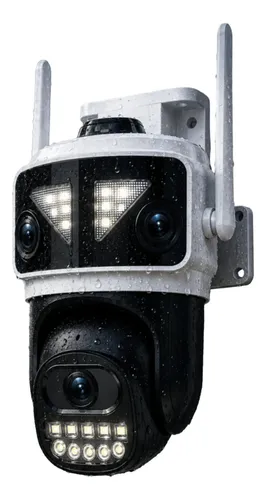 Camera De Seguranca Wifi Externa 3 Lentes Ptz Ip66 Icsee