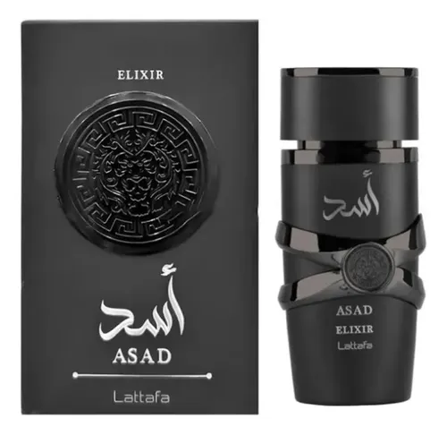 Asad Elixir Lattafa Perfume Árabe Eau De Parfum 100 Ml