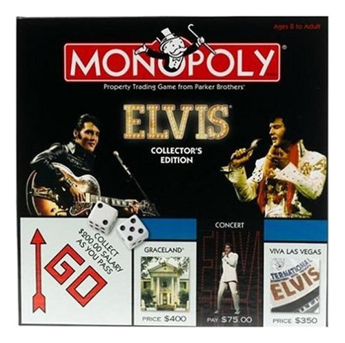 Monopoly - Elvis Edición Coleccionista Mpy