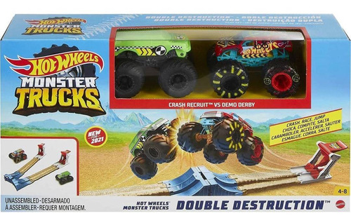 Monster Trucks Destrucción Hot Wheels - Mosca