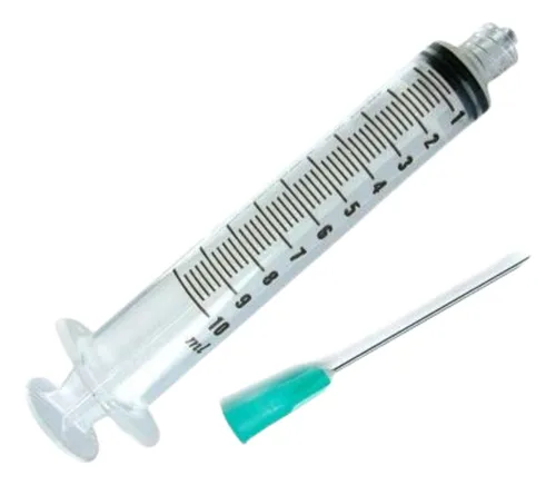 Jeringa Estéril Inyección 10 Cc / Ml Desechable X 30 Und
