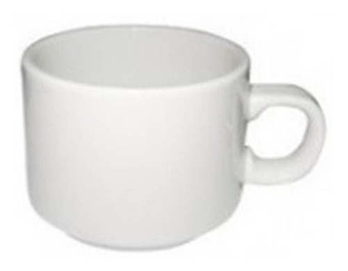 Taza De Cafe Sin Plato Porcelana Bazar Vajilla Tsuji 400