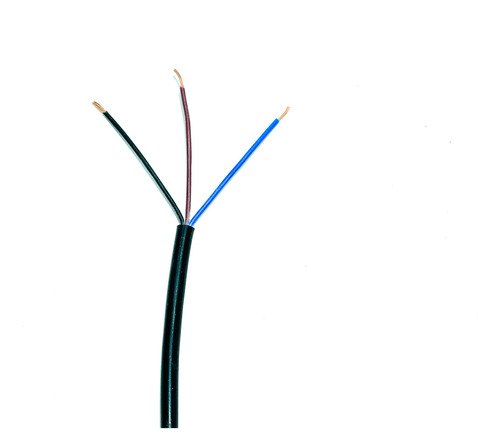 10mt Cabo Manga Flex 3 Vias 0,34mm 22awg Padrão Sensor
