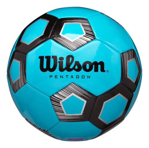 Pelota Fútbol Pentagon N°4 Wilson - Azul