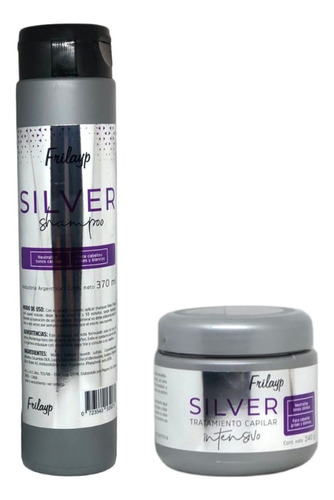 Combo Frilayp Shampoo + Tramiento Capilar - Silver