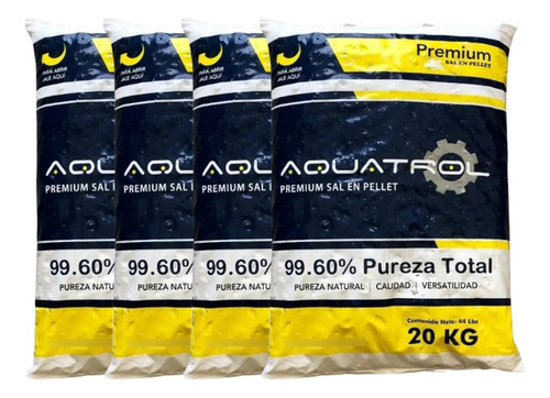 70 Bultos Sal En Pellets Para Suavizador 20kg Calidadpremium
