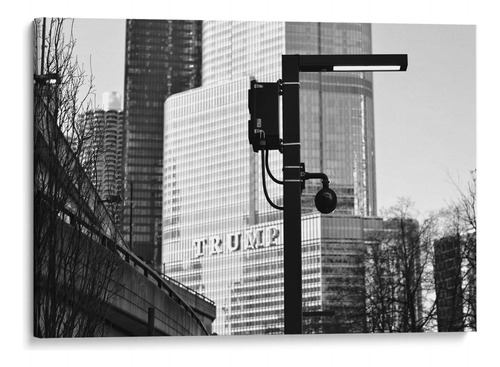 Canvas Lab Cuadro Trump's Watching Bw, 2024 105x70