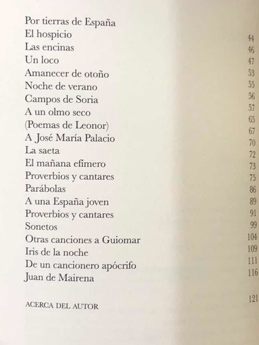 Antonio Machado - Poesía - Antología - Batiscafo