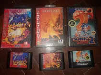 Comprar Lote Videojuegos Sega Genesis Originales Con Caja (usa\u002Fimp)