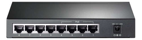 Switch Poe Tp-link Tl-sg1008p 8 Puertos Gigabit 55w 