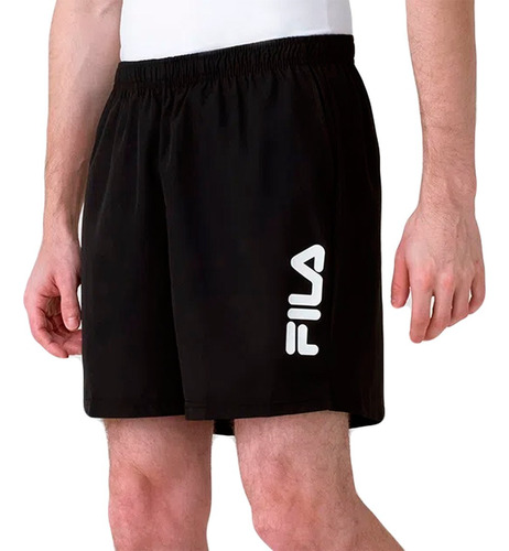 Short De Hombre Fila Train 5  Nero/blanco