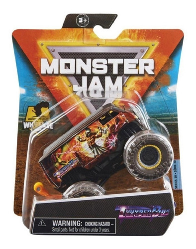 Carrinho Monster Jam Truck Thunder Bus 1:64 2025 - Sunny