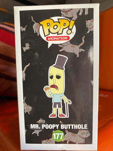 Funko Pop Mr. Poopy Butthole 177 Rick And Morty
