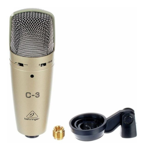 Micrófono Condenser Behringer C3 Diafragma Doble Estuche 