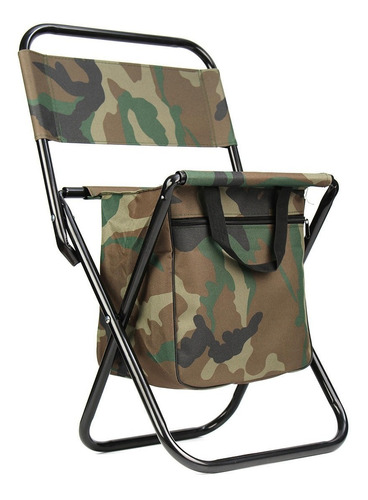 Silla Plegable Camo, Caza, Pesca, Camping