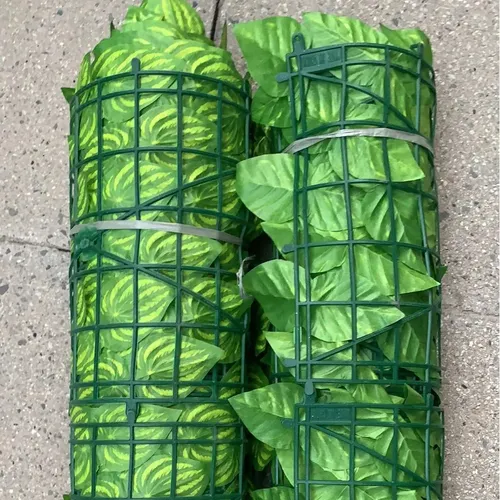 Enredadera Malla Follaje Hojas Artificial Enrollable 3x1 Mts