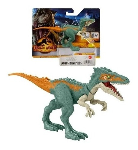 Jurassic World Figura Moros Intrepidus Mattel Hdx18