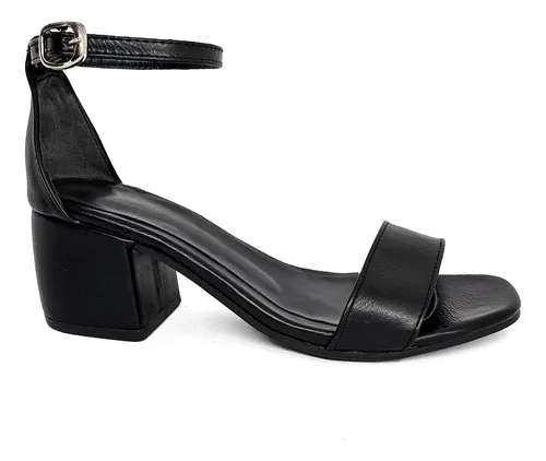 Chalas negras con taco new arrivals