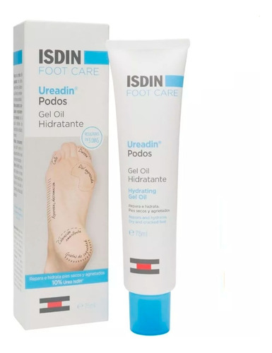 Gel Para Pies Ureadin Podos 75ml Isdin