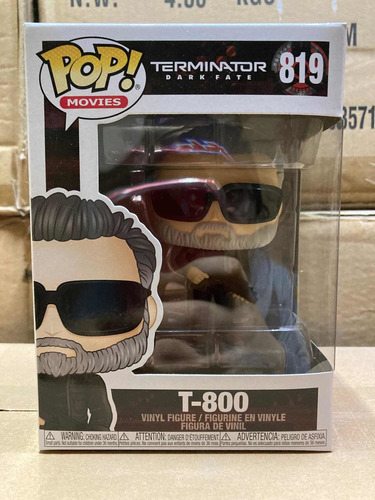 T-800 819 Terminator Dark Fate Funko Pop Película Arnold