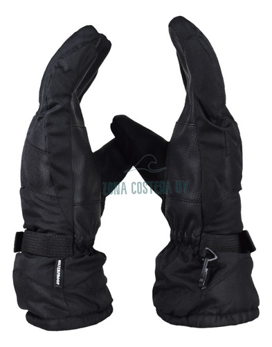 Guantes Impermeables Moto Termico Polar Ajustable Invierno