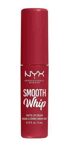 Labial Nyx Smooth Whip Matte Cream Color Velvet Robe 4 Ml